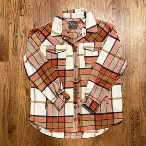 Natural Reflections Flannel Jacket- size Large